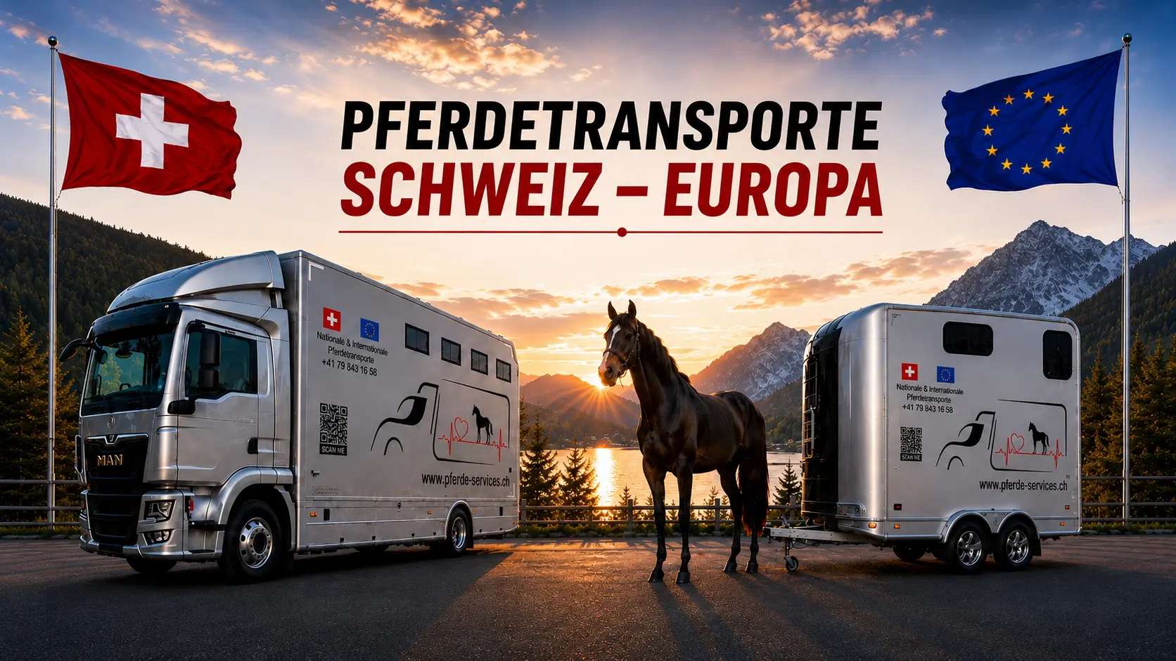 Pferdetransporte Schweiz – Europa